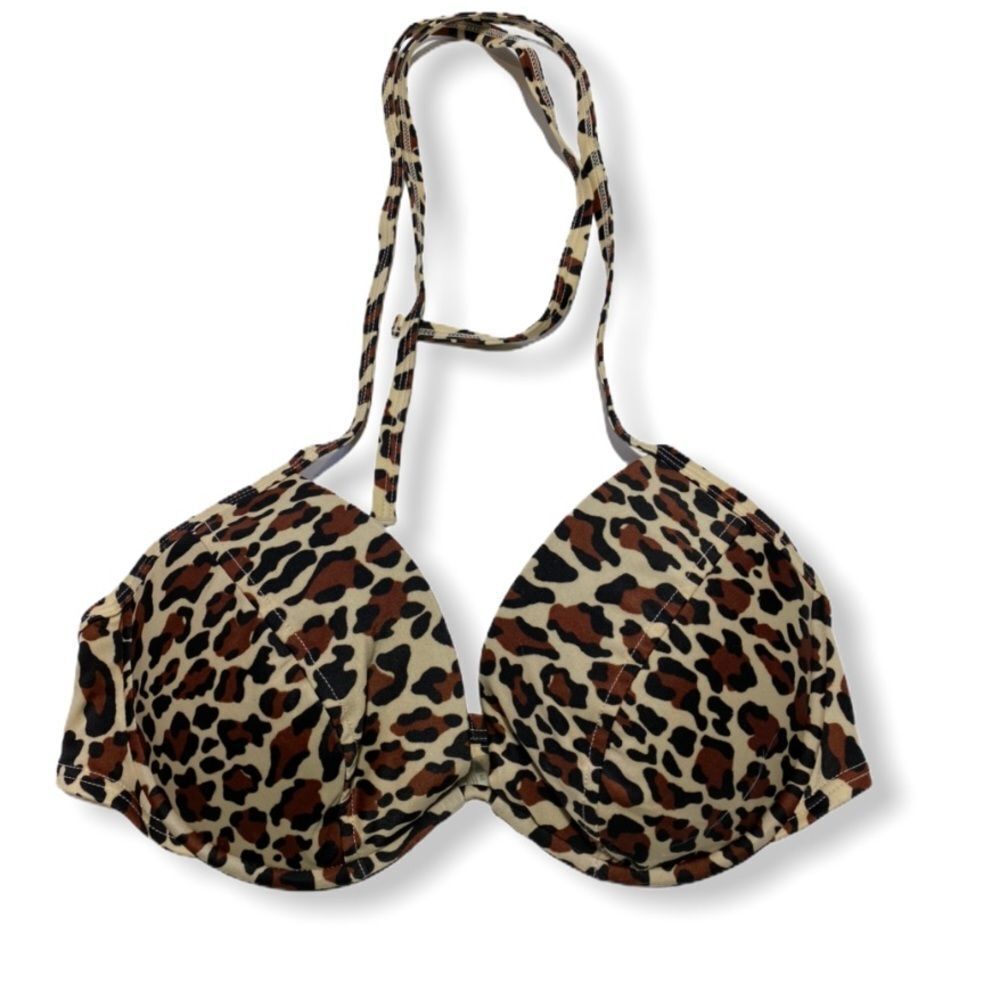 Victoria's Secret Animal‎ Print Bikini Top